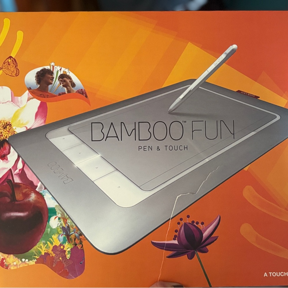 Bamboo Fun Pen & Touch Tablet - Gray